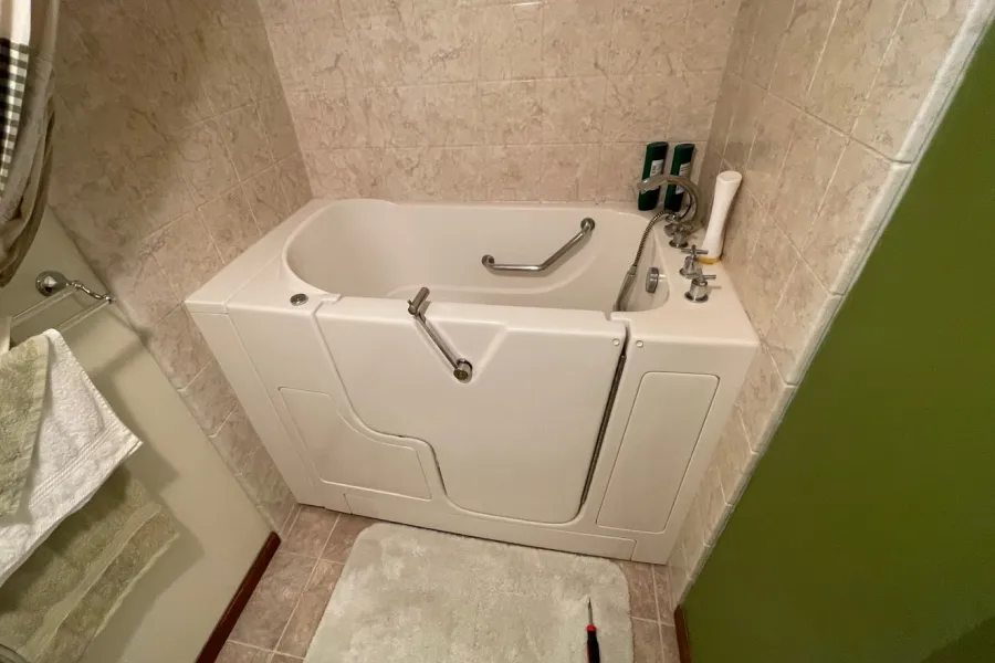 walk in tub install